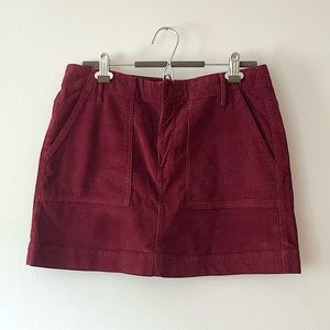 Urban Outfitters Corduroy Mini Skirt